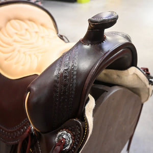 17.5" TUCKER OLD WEST HERITAGE TRAIL SADDLE Saddles Tucker