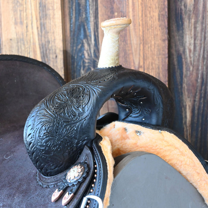 15" CIRCLE Y JOSEY ULTIMATE CASH BARREL SADDLE