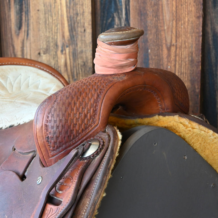 16" USED CAPROCK RANCH SADDLE