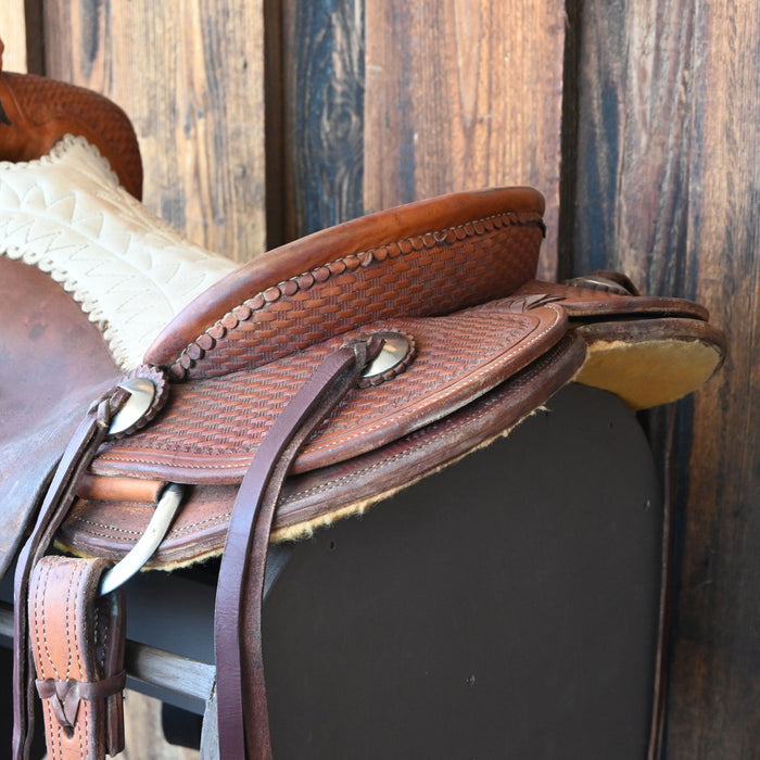 16" USED CAPROCK RANCH SADDLE