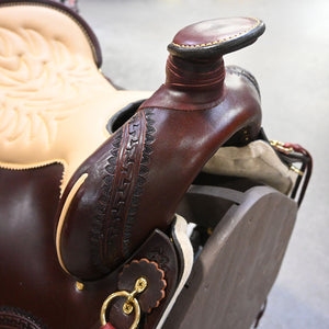 16.5" TUCKER CHEYENNE HERITAGE TRAIL SADDLE Saddles Tucker