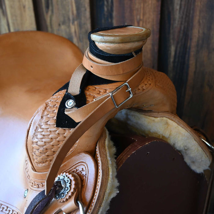16" BRAZOS RIVER POST HORN SADDLE
