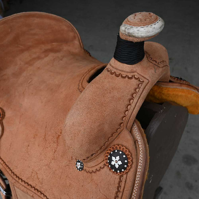 14" PATRICK SMITH ROPING SADDLE Saddles - New Patrick Smith