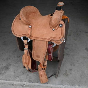 14" PATRICK SMITH ROPING SADDLE Saddles Patrick Smith   