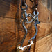 Les Vogt Ported Chain Bridle Rig w/ Single Ear Headstall Tack - Rigs Les Vogt