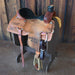 16.5" USED BAR H TEAM ROPING SADDLE Saddles - Used Bar H Saddlery
