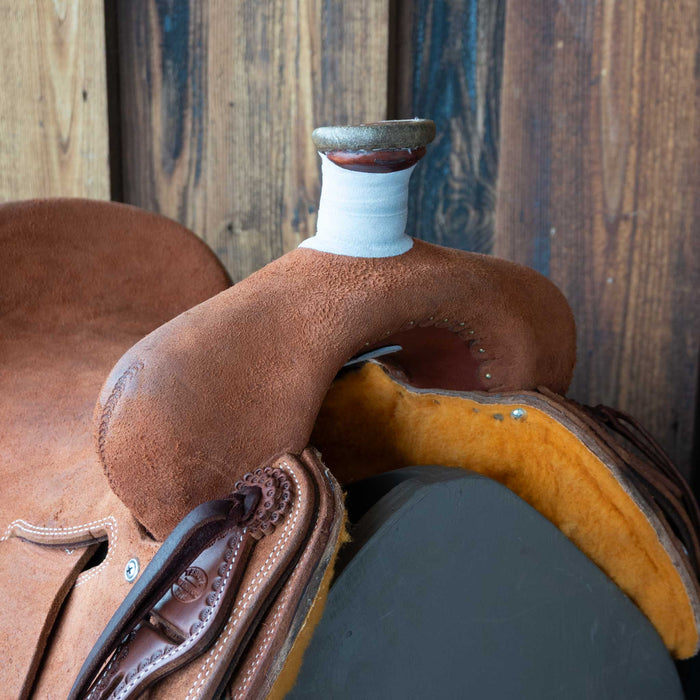 15.5" TESKEY'S STRIP DOWN RANCH SADDLE