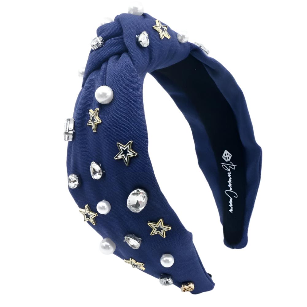 Dallas Cowboys Star Headband WOMEN - Accessories - Hair Accessories Brianna Cannon   