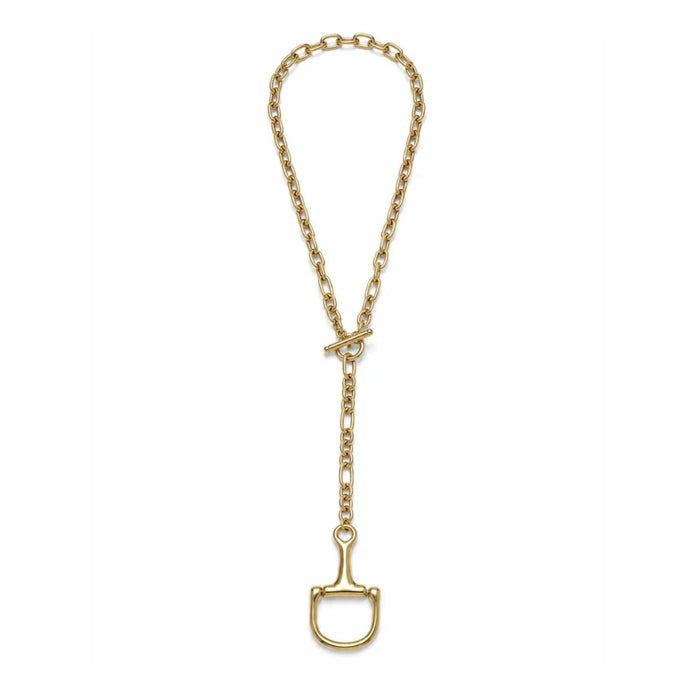 Deep South Originals Women's Equestrian Toggle Bit Necklace