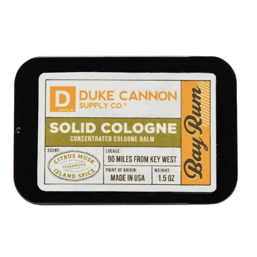 Duke Cannon Bay Rum Solid Cologne MEN - Accessories - Grooming & Cologne Duke Cannon   