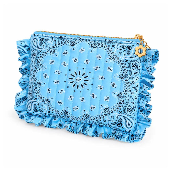Ellison + Young Bandana Ruffle Cosmetic Case