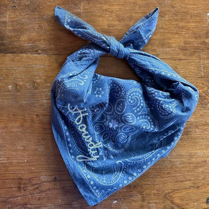 Embroidered "Howdy" Bandana Wild Rag ACCESSORIES - Additional Accessories - Wild Rags & Scarves Little Lamb Designs   
