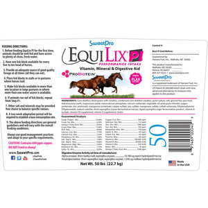 Equilix PI - Performance Intake Tub (In Store Only) Feed & Hay - Salt/Mineral Blocks SweetPro   