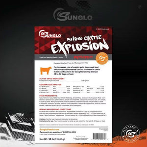 SunGlo Show Cattle Explosion Show Animal Supplement Livestock - Show Supplies SunGlo   