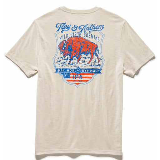 * Flag & Anthem Men's Wild Bison Brewing Slub Tee - FINAL SALE MEN - Clothing - T-Shirts & Tanks Flag And Anthem