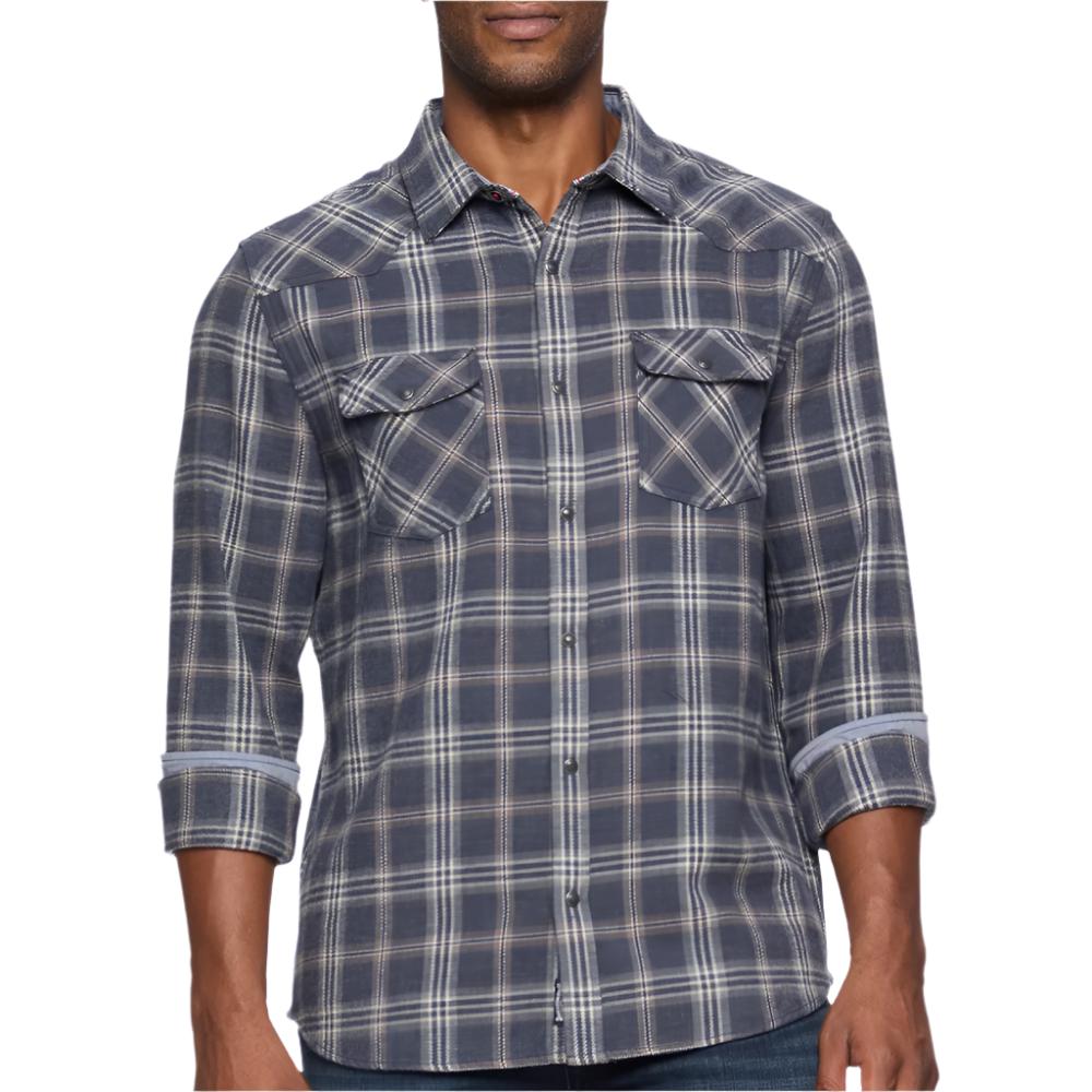 Flag & Anthem Men's Kellerton Western Flannel Shirt MEN - Clothing - Shirts - Long Sleeve Shirts Flag And Anthem   