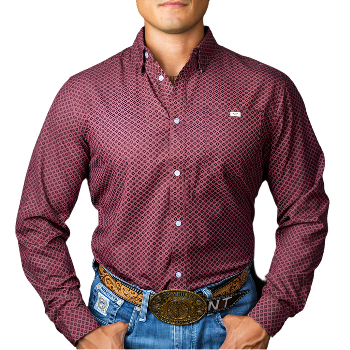 Ferrell Brand The Nicholas Button Up Shirt MEN - Clothing - Shirts - Long Sleeve Ferrell Brand