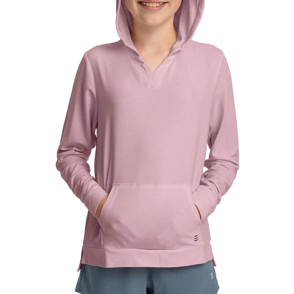 Free Fly Girl's Bamboo Shade Hoodie - Lilac KIDS - Girls - Clothing - Tops - Long Sleeve Tops Free Fly Apparel   