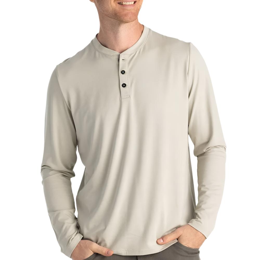 Free Fly Men's Bamboo Flex Henley Shirt MEN - Clothing - Shirts - Long Sleeve Shirts Free Fly Apparel   