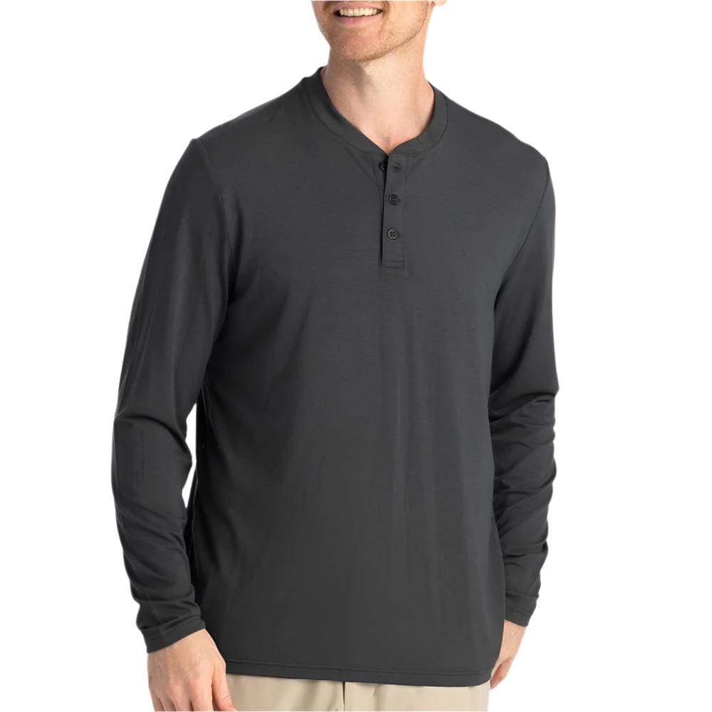 Free Fly Men's Bamboo Flex Henley Shirt MEN - Clothing - Shirts - Long Sleeve Shirts Free Fly Apparel   