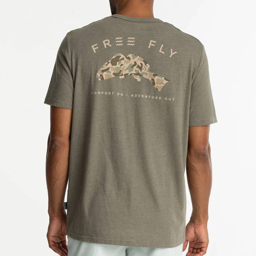 Free Fly Men's Redfish Camo Pocket Tee MEN - Clothing - T-Shirts & Tanks Free Fly Apparel   