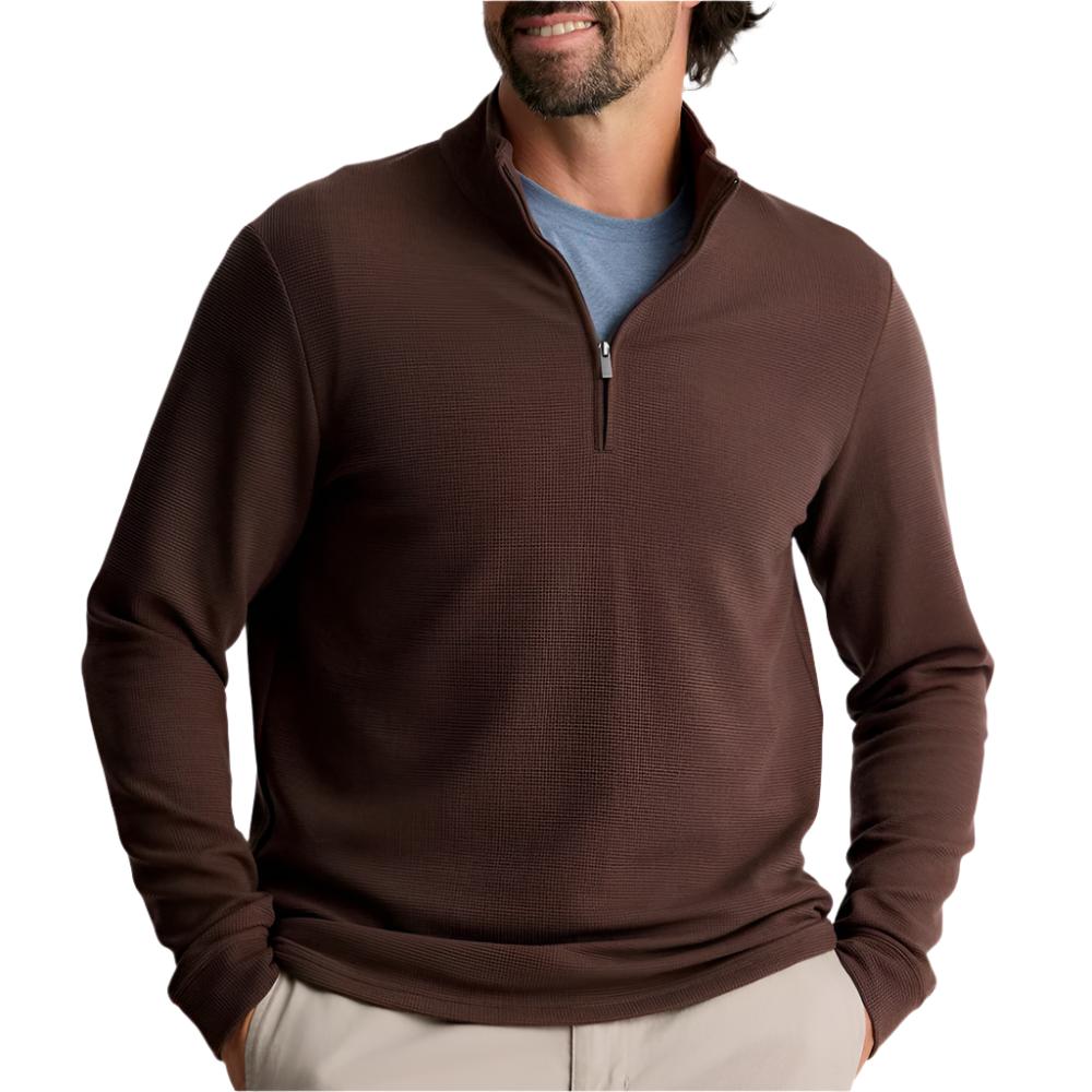 Free Fly Men's Waffle 1/4 Zip Pullover MEN - Clothing - Pullovers & Hoodies Free Fly Apparel   