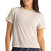 Free Fly Women's Elevate Lightweight Tee - Heather Birch WOMEN - Clothing - Tops - Short Sleeved Free Fly Apparel