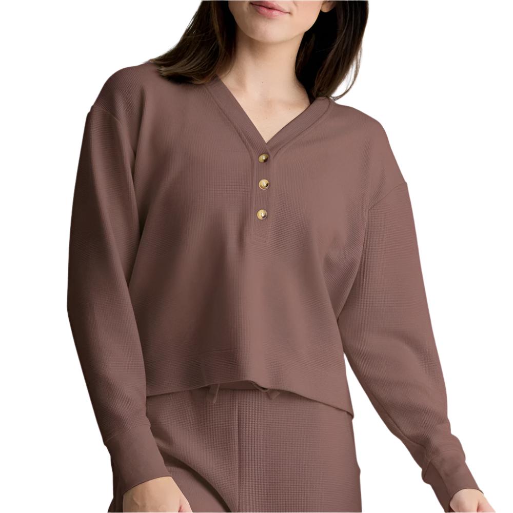 Free Fly Women's Waffle Henley Shirt WOMEN - Clothing - Tops - Long Sleeved Free Fly Apparel   