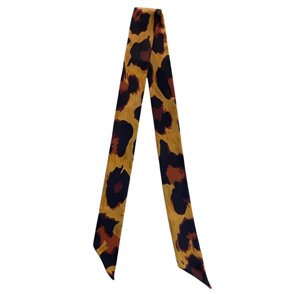 Fringe Scarves "Leopard Big Warm" Twilly ACCESSORIES - Additional Accessories - Wild Rags & Scarves Fringe Scarves