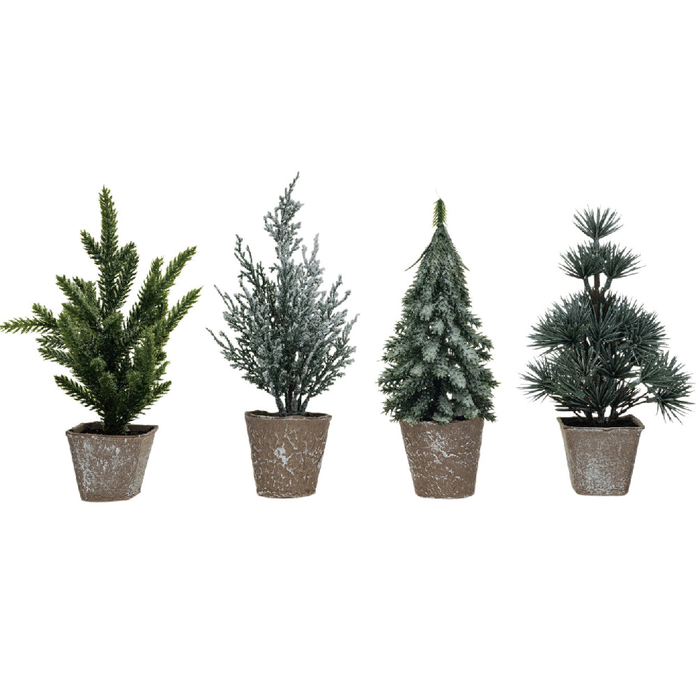 Faux Evergreen Tree