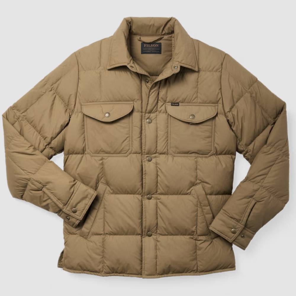 Filson Men's Lightweight Down Shirt Jacket - FINAL SALE MEN - Clothing - Outerwear - Jackets Filson Corp   