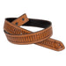 Randall Top Shelf Tooled Floral Pillar Belt - Tan/Antique MEN - Accessories - Belts & Suspenders Randall Top Shelf