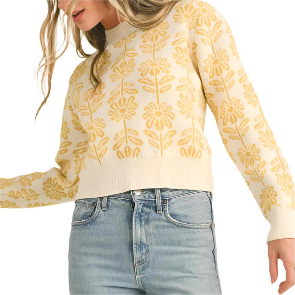 Floral Knit Sweater WOMEN - Clothing - Sweaters & Cardigans En Merci   