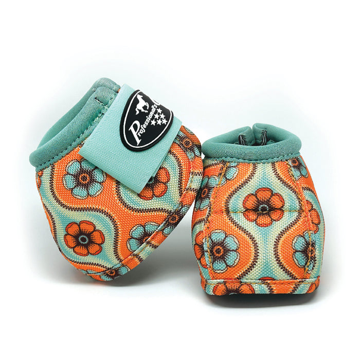 Professional's Choice Ballistic Overreach Bell Boots Limited Edition Tack - Leg Protection Professional's Choice Flower Small 