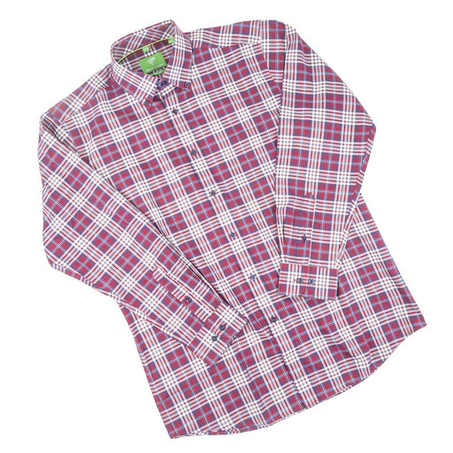* Forsyth of Canada Men's Twill Checker Button Shirt - FINAL SALE MEN - Clothing - Shirts - Long Sleeve Forsyth Shirt Co