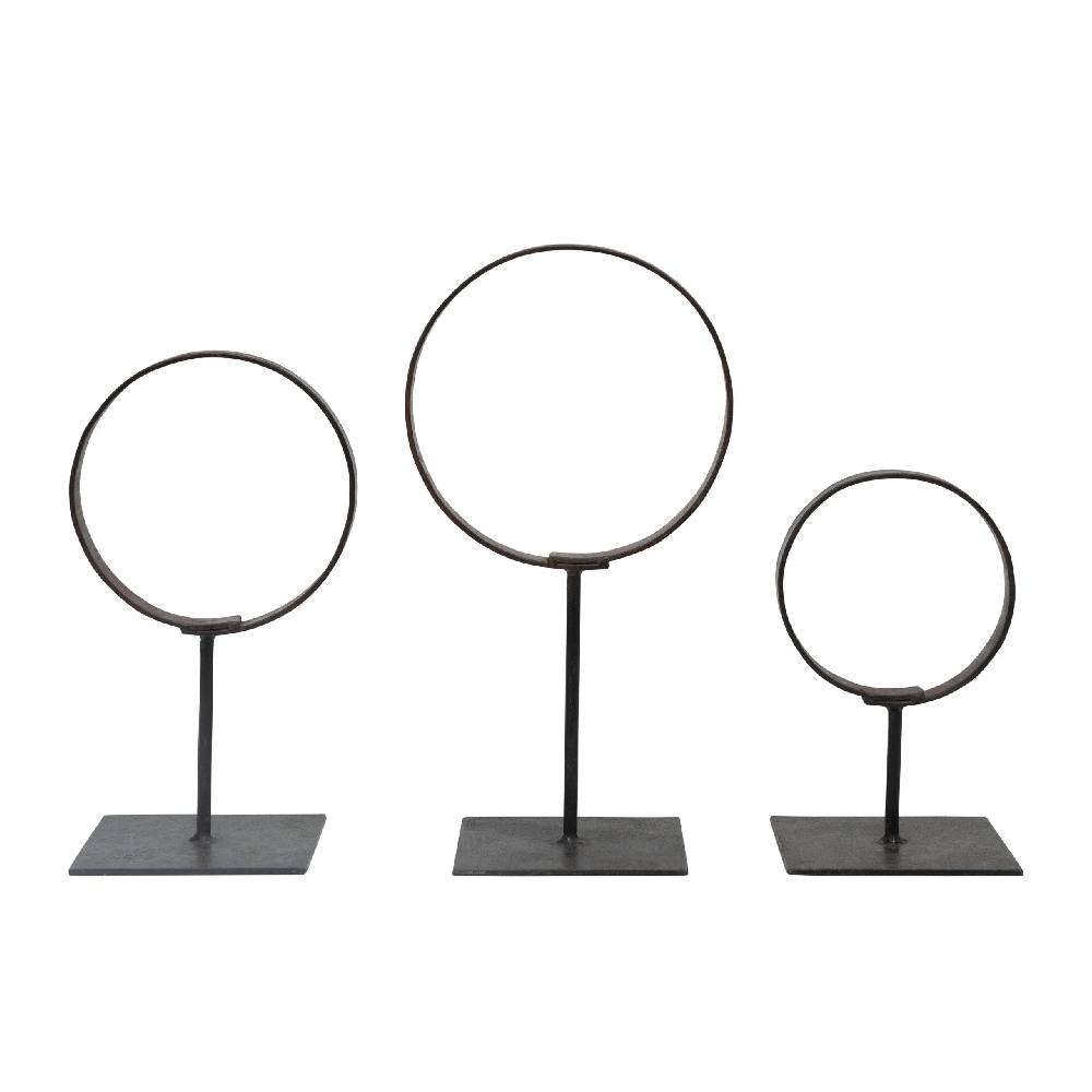 Found Metal Ring Stand Black Home & Gifts - Home Decor - Decorative Accents Creative Co-Op   