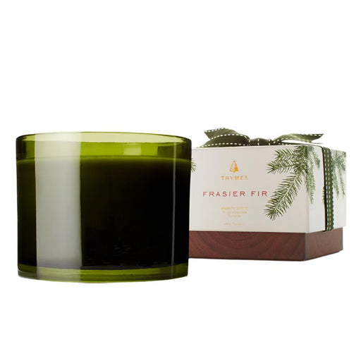 Thymes Fraiser Fir Green 3-Wick Candle HOME & GIFTS - Home Decor - Candles + Diffusers Thymes   