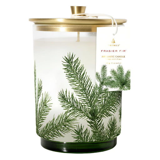Thymes Frasier Fir Heritage Medium Pine Needle Luminary HOME & GIFTS - Home Decor - Candles + Diffusers Thymes   