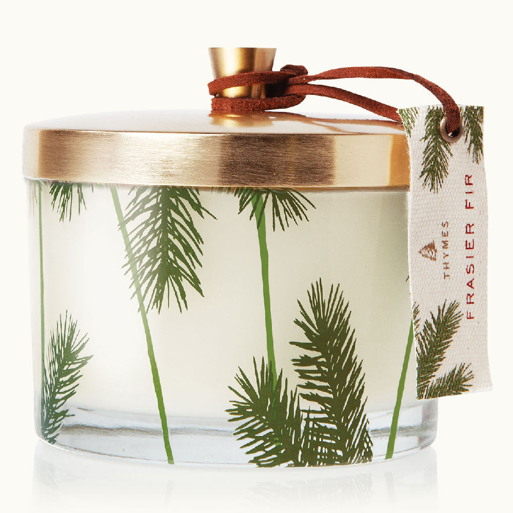 Thymes Frasier Fir Pine Needle 3-Wick Candle
