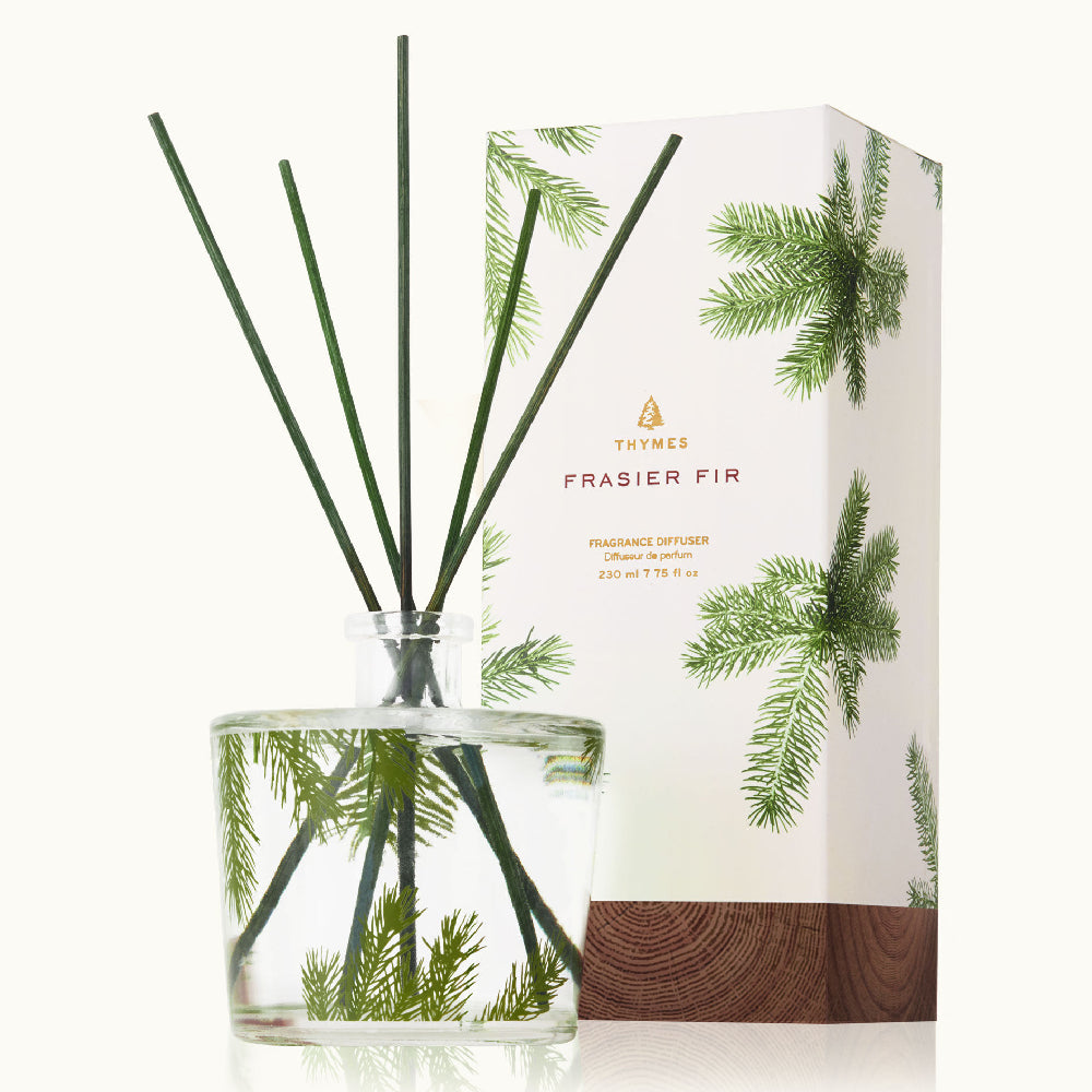 Thymes Fraiser Fir Reed Diffuser Pine Needle HOME & GIFTS - Home Decor - Candles + Diffusers Thymes   