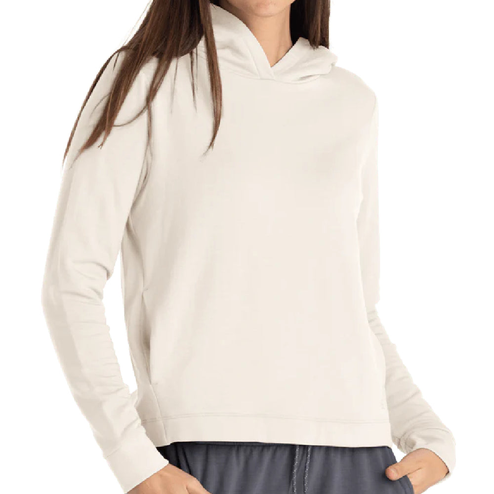 Free Fly Women's Bamboo Fleece Cropped Hoodie Teskeys