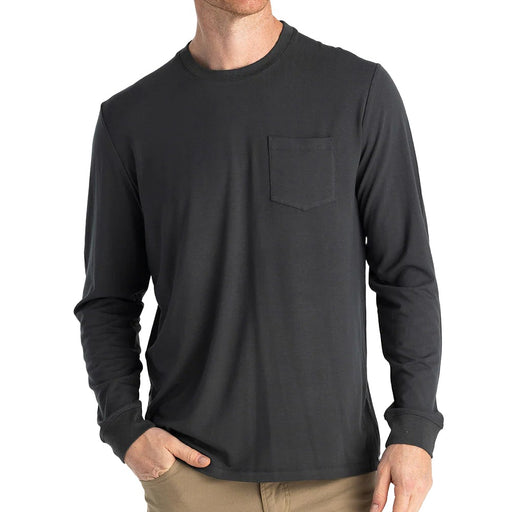 * Free Fly Men's Bamboo Flex Pocket Tee - FINAL SALE MEN - Clothing - Shirts - Long Sleeve Free Fly Apparel