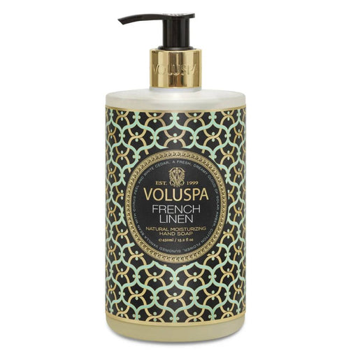 Voluspa French Linen Hand Soap HOME & GIFTS - Bath & Body - Soaps & Sanitizers Voluspa   