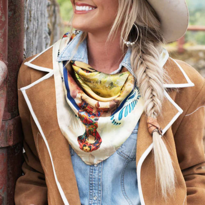 Fringe Scarves "Fernando" Long Wild Rag ACCESSORIES - Additional Accessories - Wild Rags & Scarves Fringe Scarves   