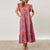 Cotton Gauze Floral Midi Dress WOMEN - Clothing - Dresses Peach Love California   