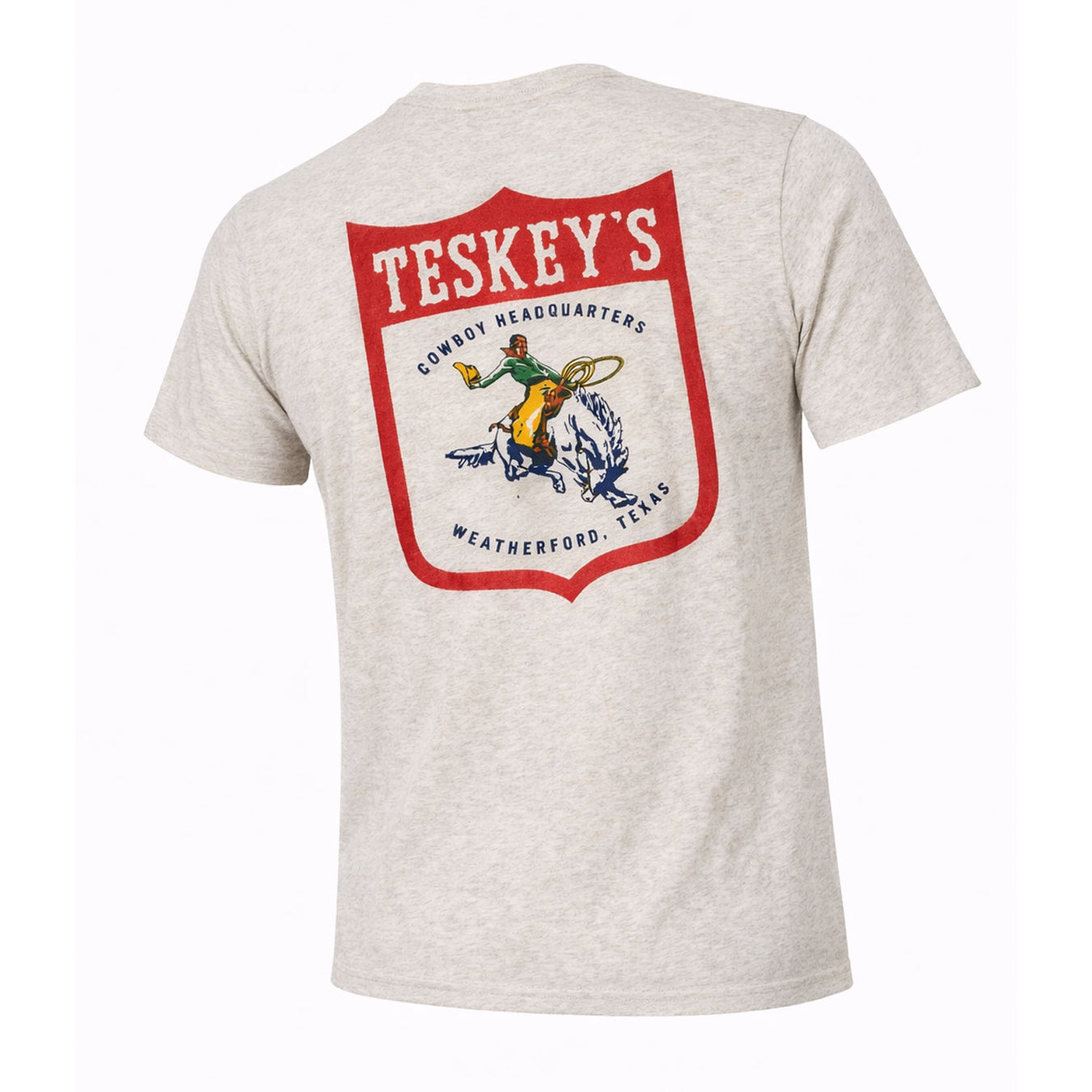 Teskey's Back Number Tee - Oatmeal TESKEY'S GEAR - SS T-Shirts Teskey's