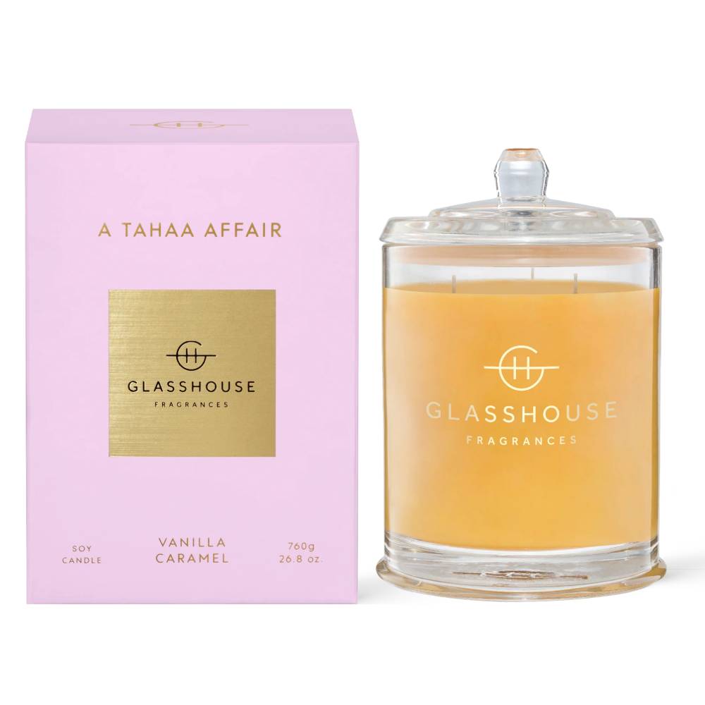 Glasshouse  A Taha Affair Candle - 26.8oz HOME & GIFTS - Home Decor - Candles + Diffusers Glasshouse Fragrances   