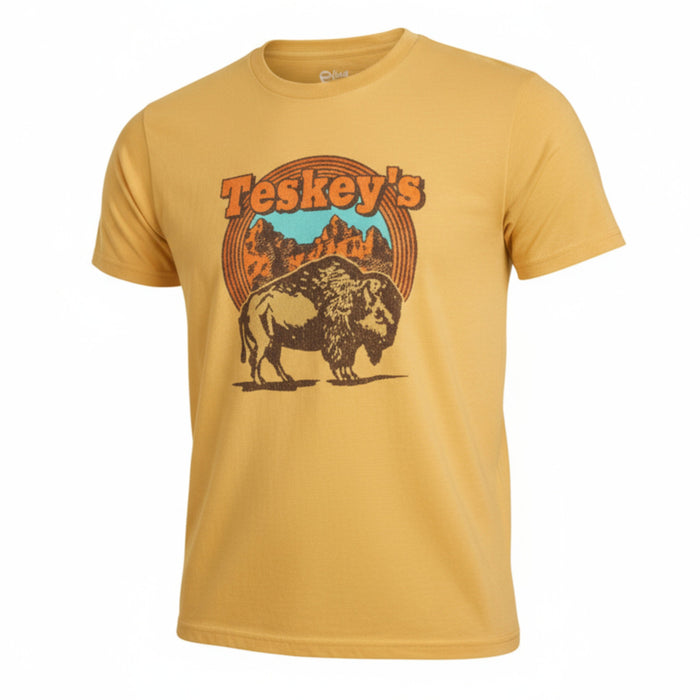 Teskey's Badlands Tee - Mustard