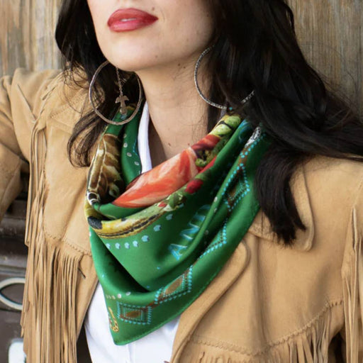 Fringe Scarves "Hold Your Horses" Short Wild Rag ACCESSORIES - Additional Accessories - Wild Rags & Scarves Fringe Scarves   