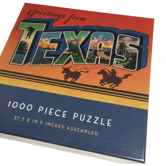 Greetings from Texas 1000 Piece Puzzle